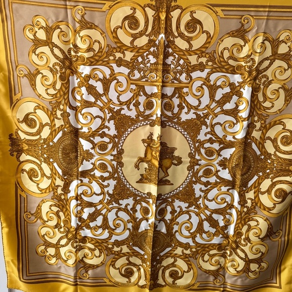 Authentic Hermes Carré 90 LES TUILERIES Tuileries Garden Silk Scarf W/Box - Picture 6 of 9